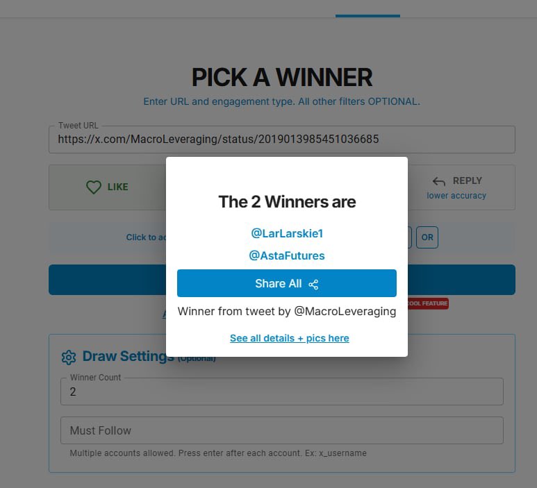 🎅<a href="/AlphaCapitalUK/">Alpha Capital Group</a> Giveaway Winners Announcement!🎁

Thank you to everyone who participated in the 2x10k Challenge Accounts Giveaway!

Winners!

🥇<a href="/LarLarskie1/">Lar</a> 
🥈<a href="/AstaFutures/">Asta</a> 

Please DM me on how to claim your prizes.