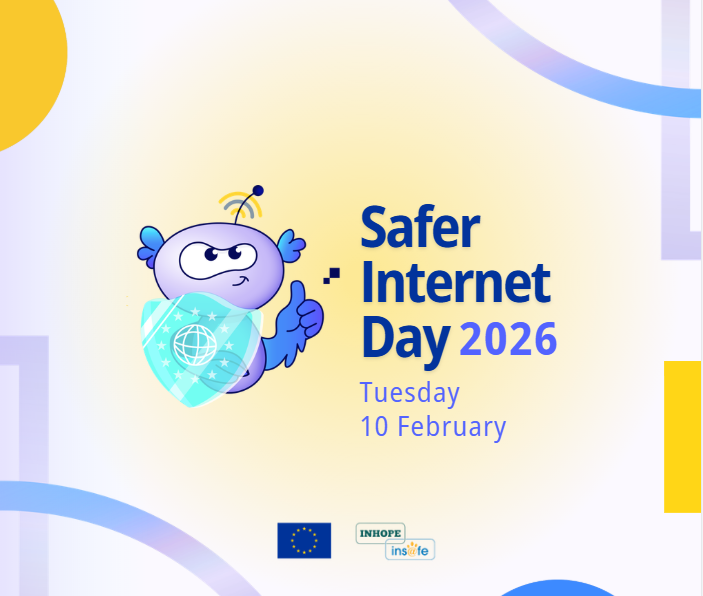 🌐 Safer Internet Day 2026

📢 Domani, 10 febbraio, in oltre 100 Paesi del mondo si celebra il Safer Internet Day (SID), la Giornata mondiale per la sicurezza in Rete, istituita e promossa dalla Commissione Europea.

🔗L’obiettivo è invitare ragazze e ragazzi a riflettere non