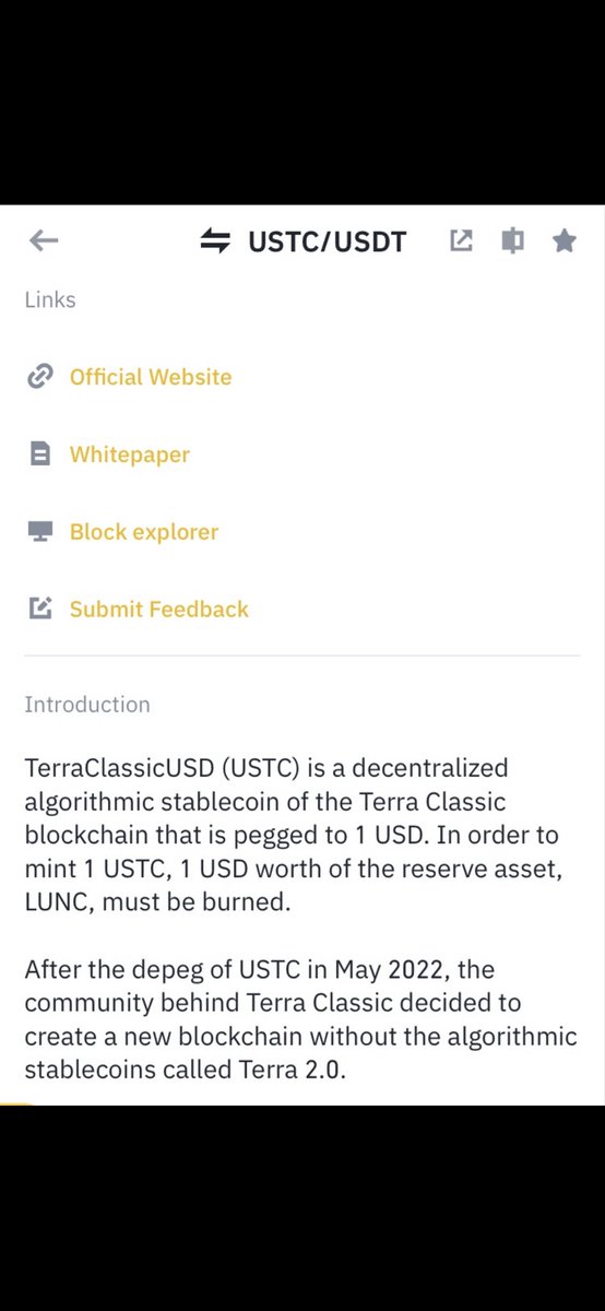 VanessaaVivid's tweet photo. An introduction change #USTC 🧐 

First pic taken on 26 September 2023. 

Second pic taken 09 February 2026. 

$USTC #Binance Introduction. https://t.co/wgHYZZUGrI