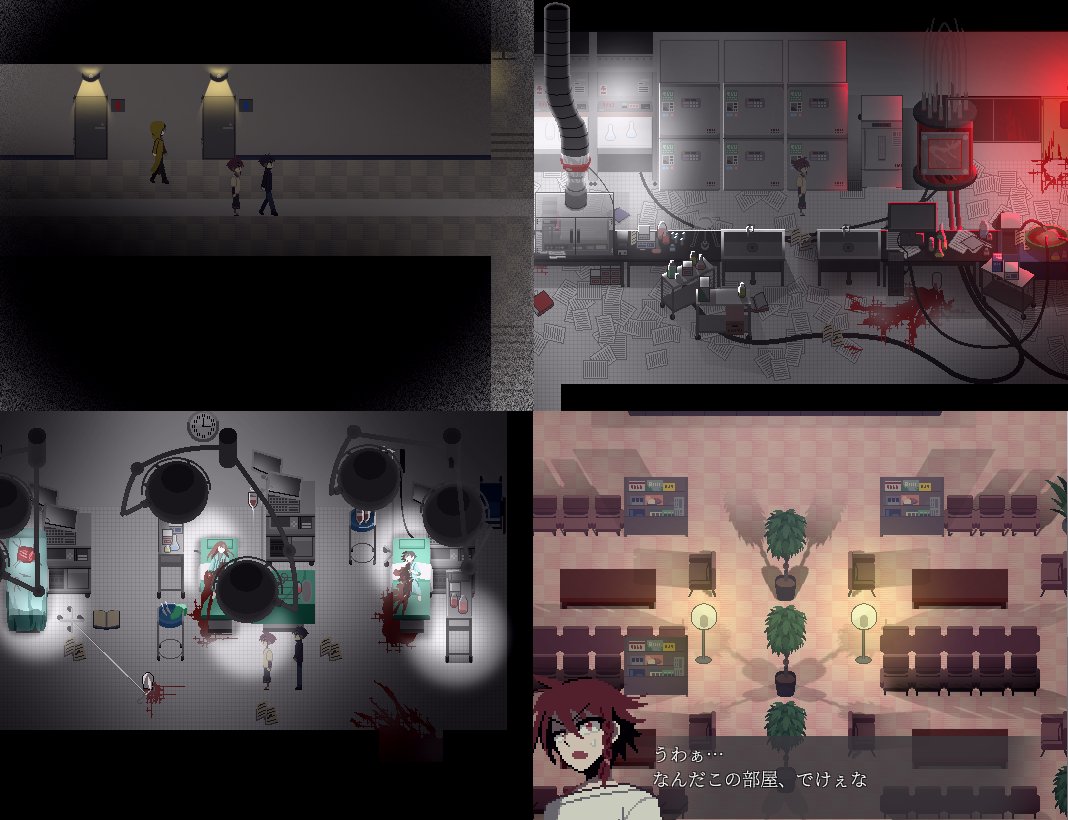 marutoku_ktgi's tweet photo. 『ZENO remake』 
⚠️15歳以上推奨　フリーゲーム  
プレイ時間：2～3時間　エンド：13 

 [あらすじ]
 記憶をなくし目を覚ました前野アキと継乃ハル。手錠で繋がってしまった二人は、謎の場所からの脱出を目指す。DL、ブラウザ、スマホで遊べます。 https://t.co/rQv6VOFpLa