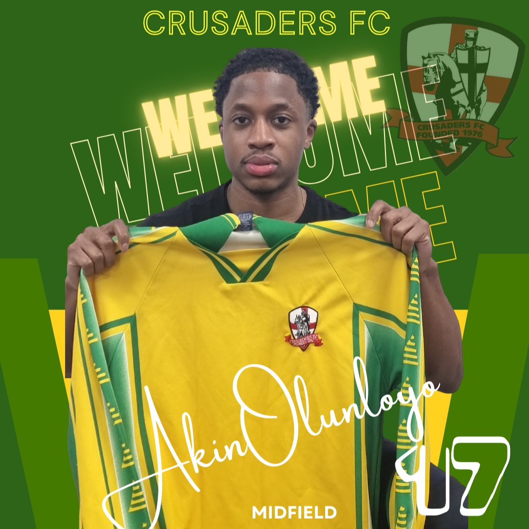 Here we are another player to add strength to the Crusaders squad.  Looking towards the future we added a great No6 to our lineup. Akin comes from Bartley Reds and we believe will be a great asset for us. Welcome to the team Akin.