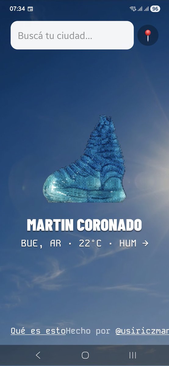 scoutsurf's tweet photo. @usiriczman @cositodelclima_ Para mí funciona espectacular, mi única duda es si es posible reemplazar la imagen de lobito por una más como 3D, se ve como pixelada, puede ser?
Por lo demás va super bien!
Buen trabajo! https://t.co/xy0g5VdfEh