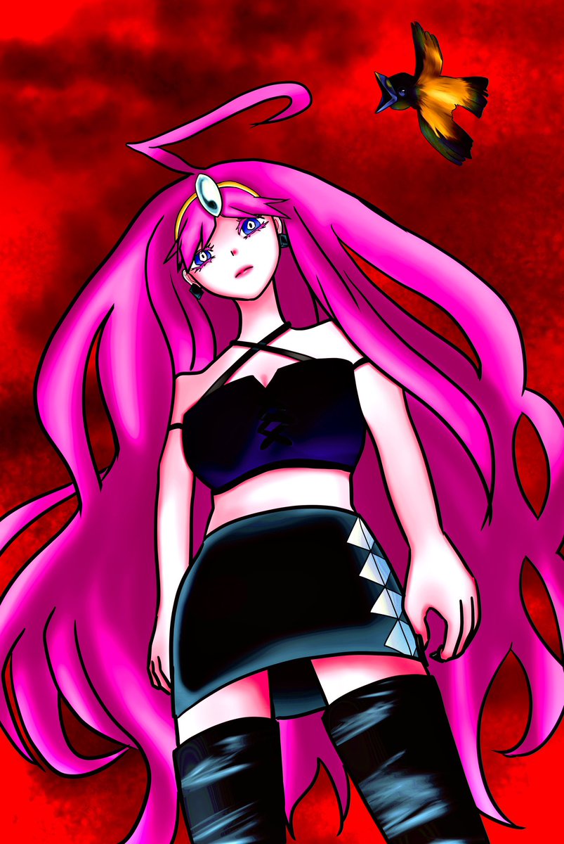 saku_maco29's tweet image. ラズア（15歳）
魔女の第一人者。人間を魔女へと変える能力を持つ。
桃香の妹。

ラズアは魔力が非常に強いため成長速度も異常に早く、本来15歳であるはずの肉体は、すでに20歳相当まで成長してしまっている。

#MagicWitch 
#ラズア