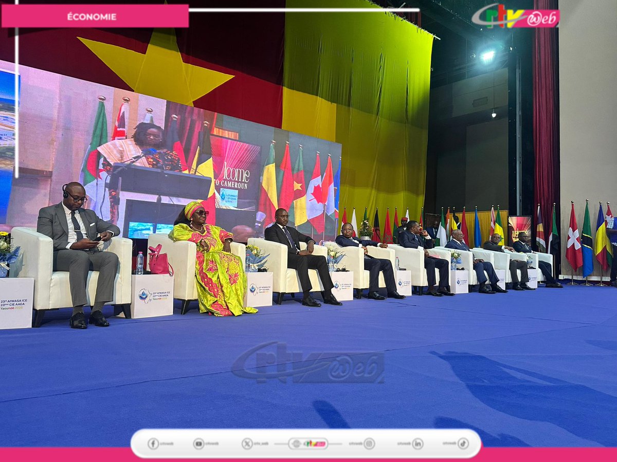 CRTV_web's tweet photo. Près de 3000 participants sont attendus au 23e Congrès international de l'Association Africaine de l'Eau et de l'Assainissement (#AAEA) qui s’ouvre ce 9 février à #Yaounde  sous le thème :« Eau et assainissement pour tous : des actions fortes pour l'Afrique ». https://t.co/PT9yOqWdsd