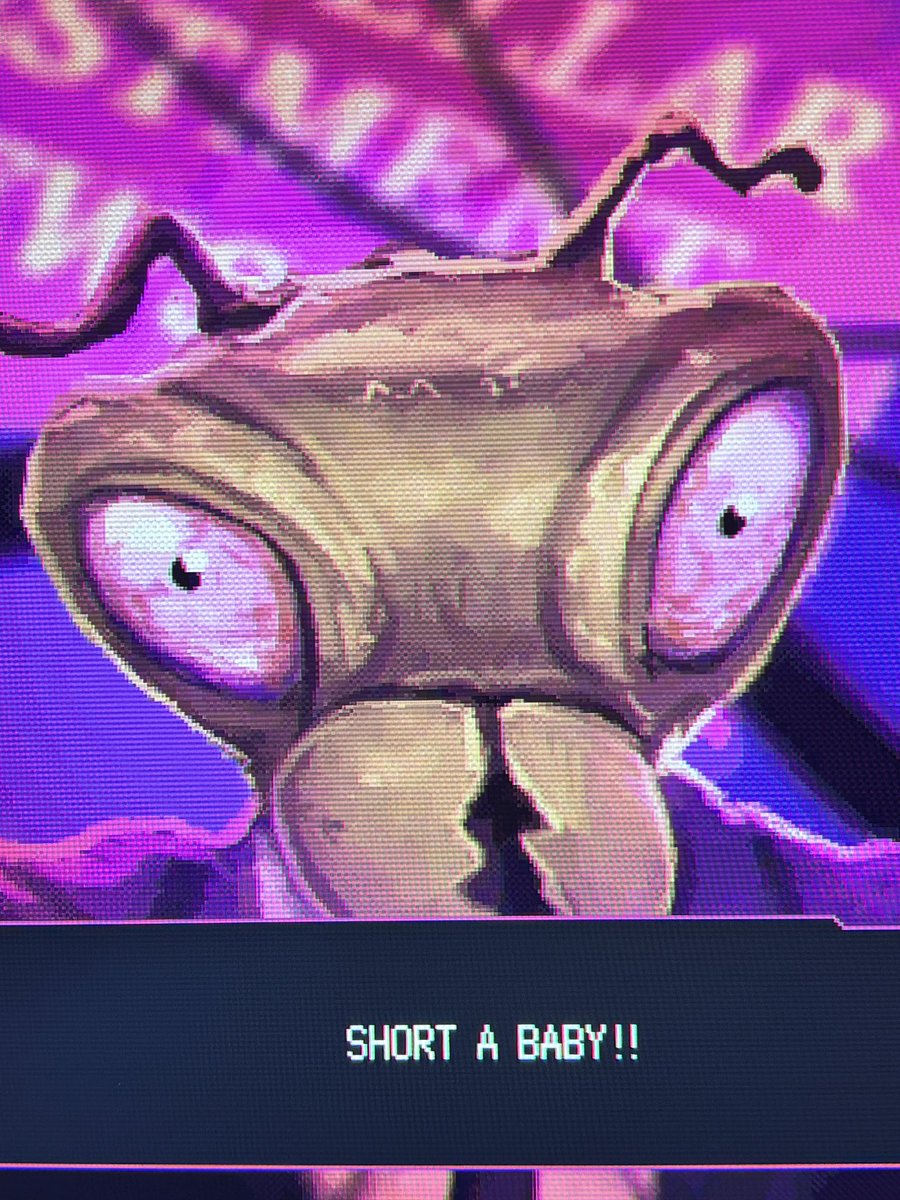 TVAfter_Life's tweet photo. Explaining Space Warlord Baby Trading Simulator makes me sound insane, but I can't help that “Short a baby” has been my stimm since I started it. https://t.co/Ofcxa17X2N