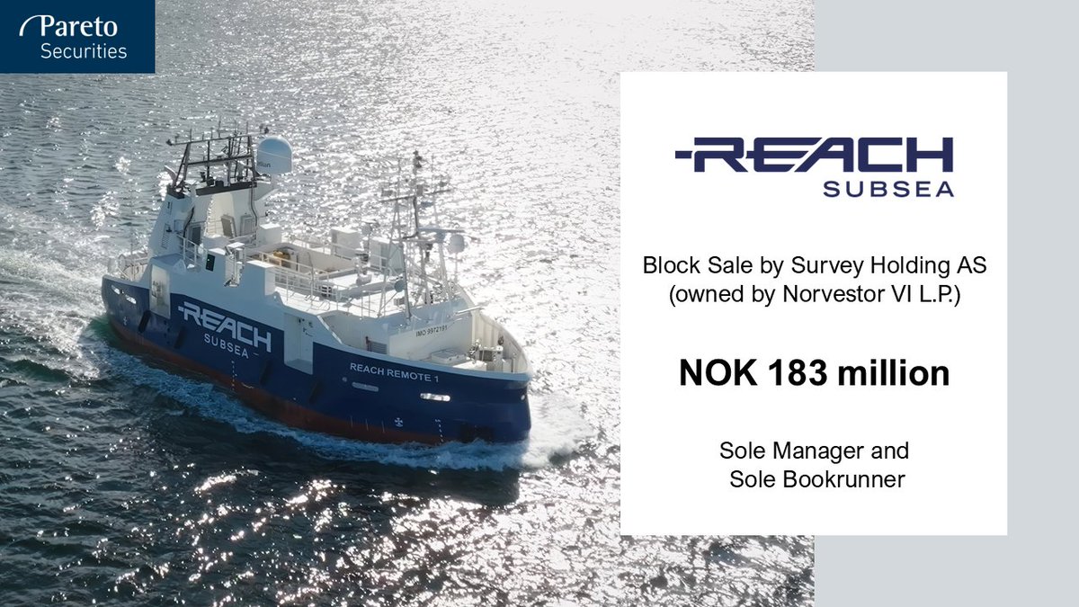 Pareto Securities tweet media