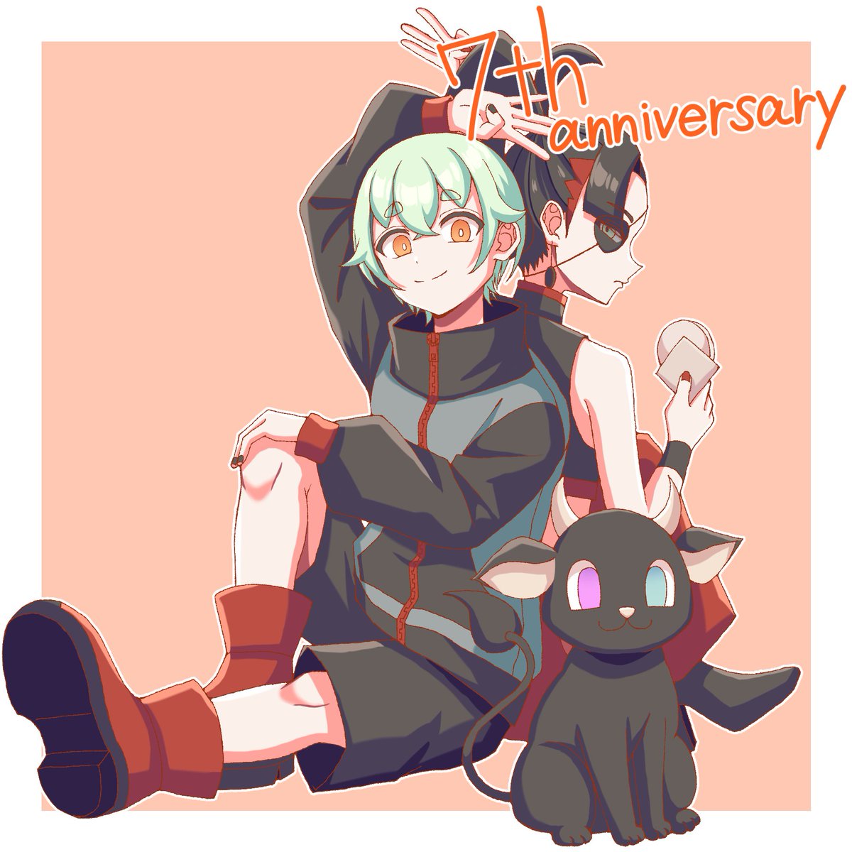 jinC4_'s tweet photo. 獅子志司さん7周年おめでとうございます！！
#獅子志司 #獅子志司7周年 https://t.co/yKLKvZtwvk