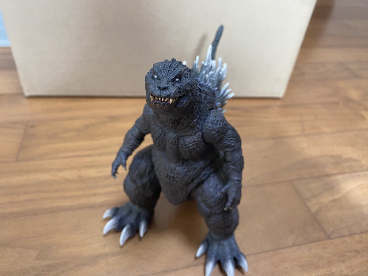 choegogeon94405's tweet photo. 네 최애 고지라, 히야 GMK고지라가 왔노라
#hiyatoys #godzilla #Godzilla2001 #gmk #고질라 #고지라 #ゴジラ #ゴジラ2001 https://t.co/RQPnVmgHOi