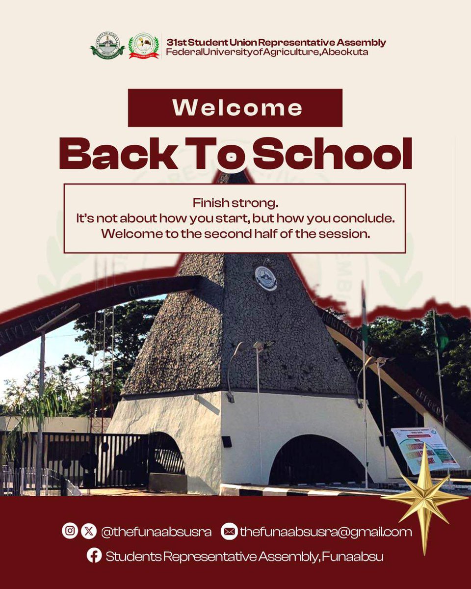 Welcome back! 
As a new semester unfolds, may focus guide your steps and purpose shape your efforts.

It is not how the journey begins, but how it is concluded.
Finish strong. 

#InclusiveRepresentation