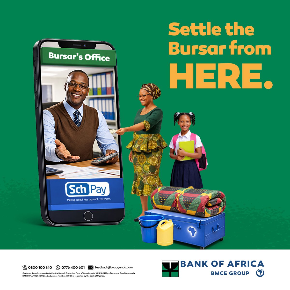 Bank of Africa, Uganda tweet media