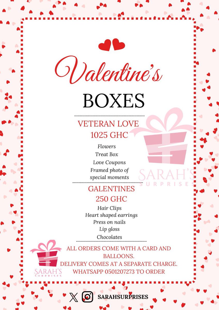 SarahSurprises's tweet photo. Valentine’s Day is only a few days away! 
WhatsApp 0501207273 to place your orders! 🎈 https://t.co/oap0i3Crds