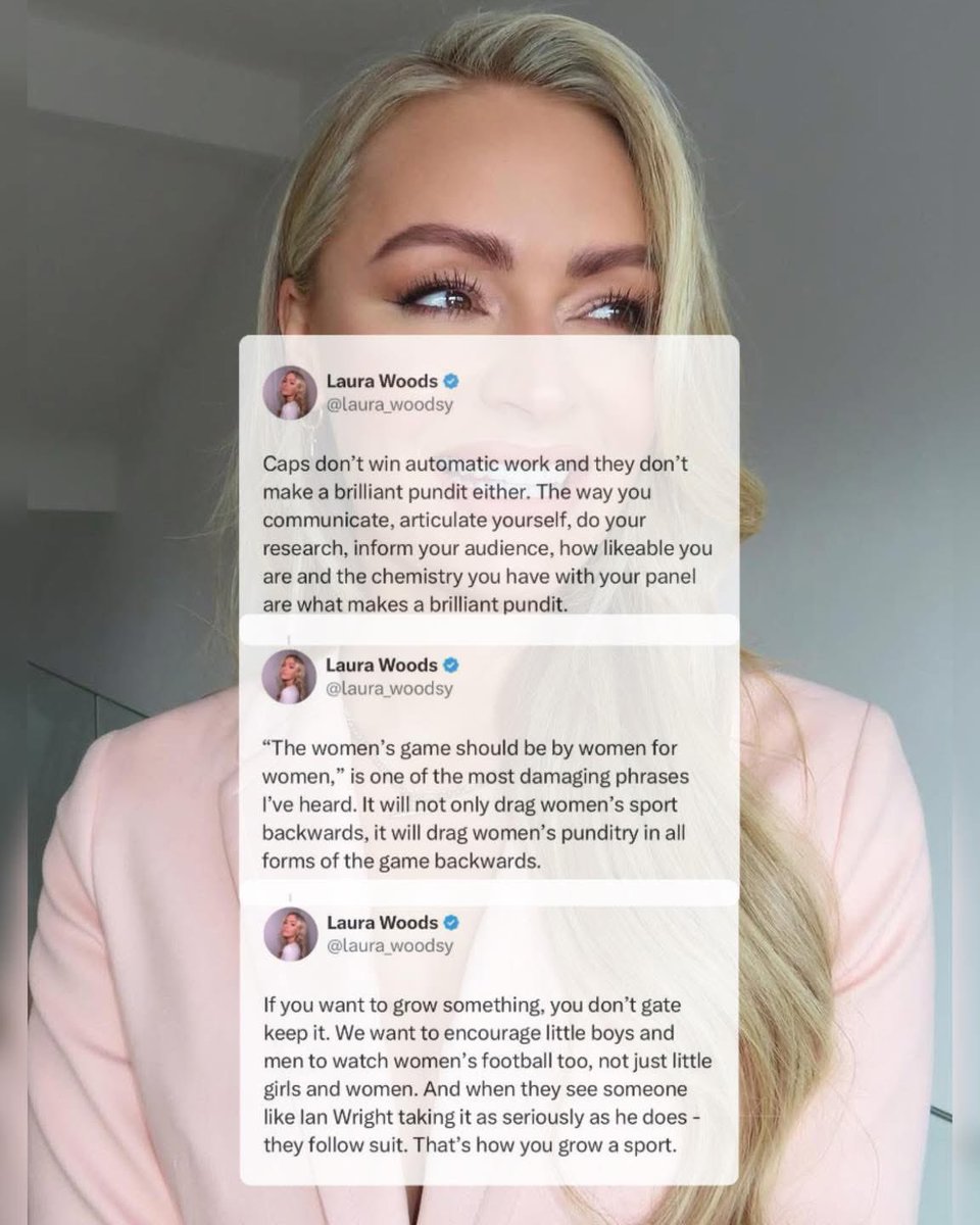 ThaEuropeanLad's tweet image. 🚨‼️𝗡𝗘𝗪! Laura Woods responds to Eni Aluko's recent statement. 👏🏻