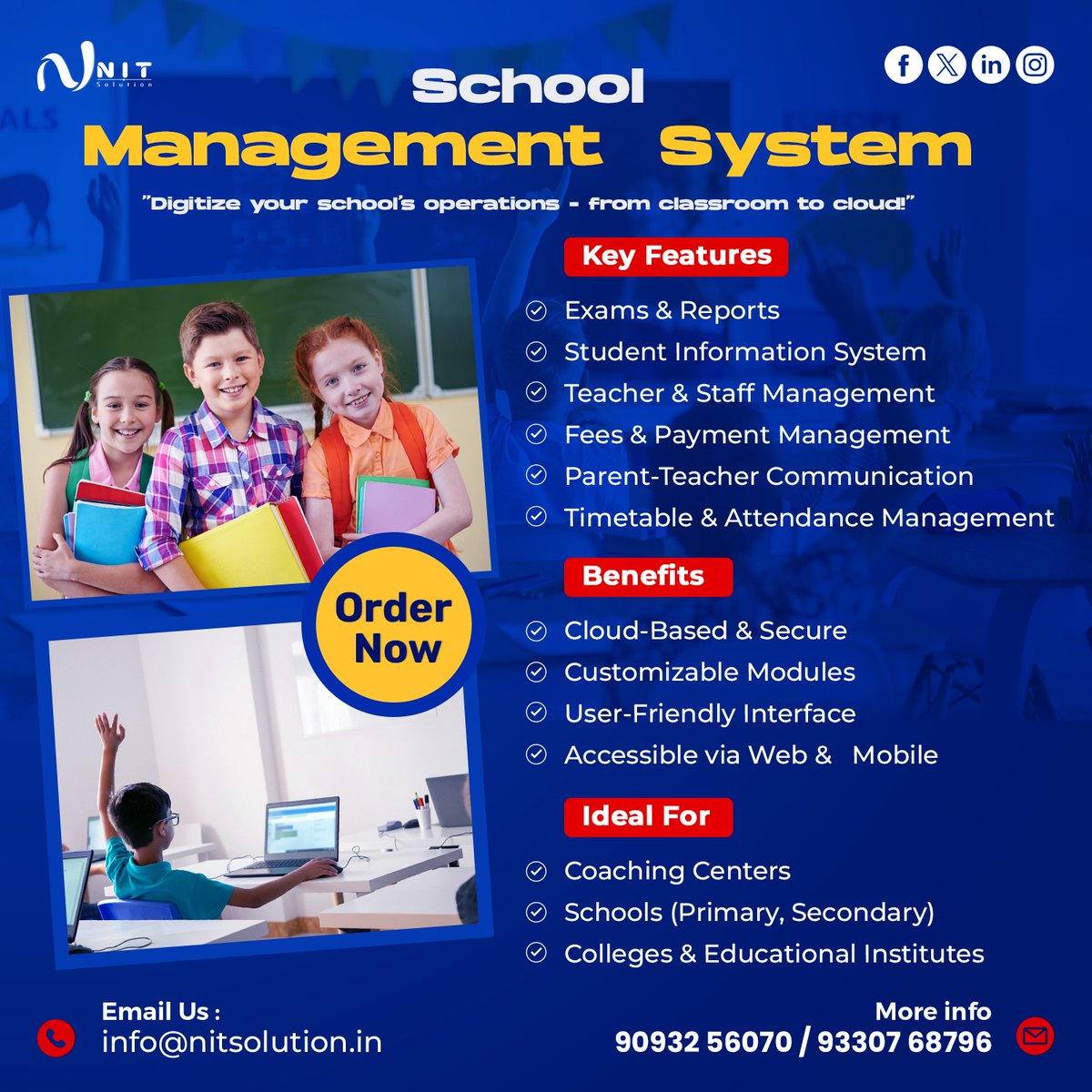 NIT(Niche Integrated Techno) Solution Pvt. Ltd. (@nit_solution) / Posts / X