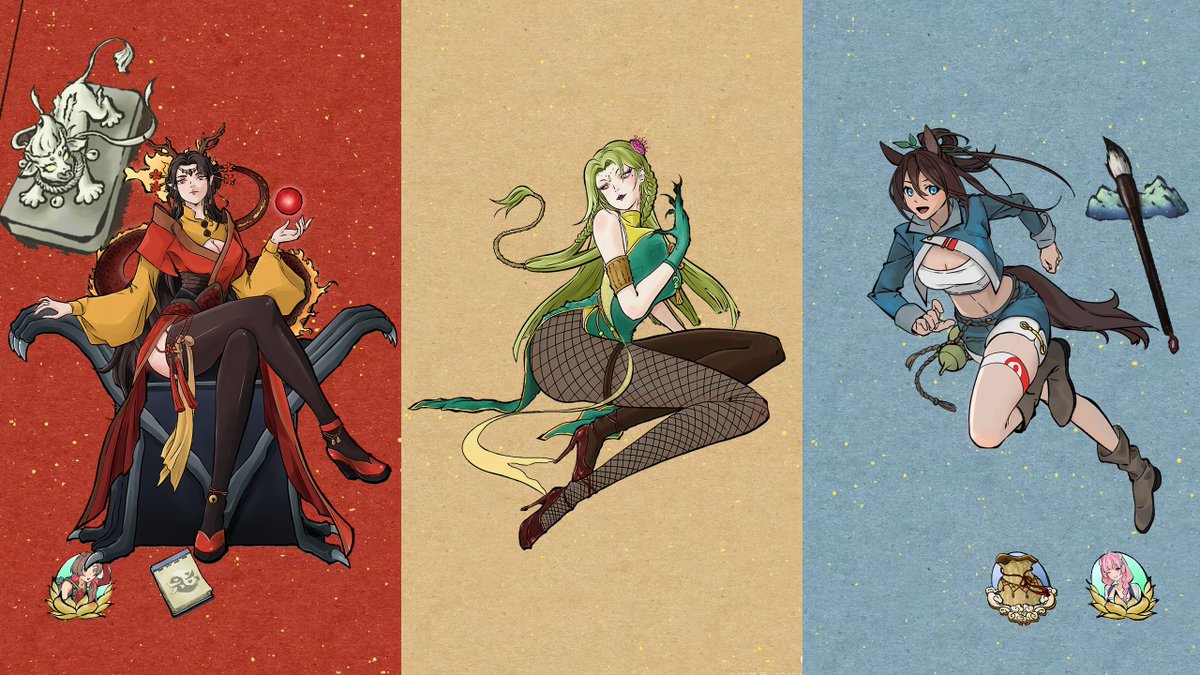 Match12_CZ_Wars's tweet photo. The Panoramic Tome is about to go live, allowing you to view the Divine Arts, skills, and artifact attributes of all the Divine Maidens—all clear at a glance.#indiegame #IndieDevs https://t.co/maD98DC8pM