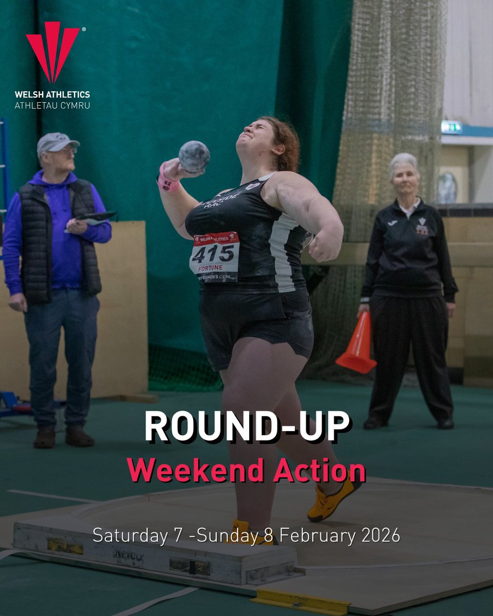 WelshAthletics's tweet photo. This weekend saw some incredible results at the Welsh Indoor Champs with championship bests being broke and so many new PB's set!

We also saw superb performance in the London Home Nations XC.

🔗Even more action across the weekend, read it all below.👇
https://t.co/8foAkjKl1K https://t.co/pSxhGGrj9q