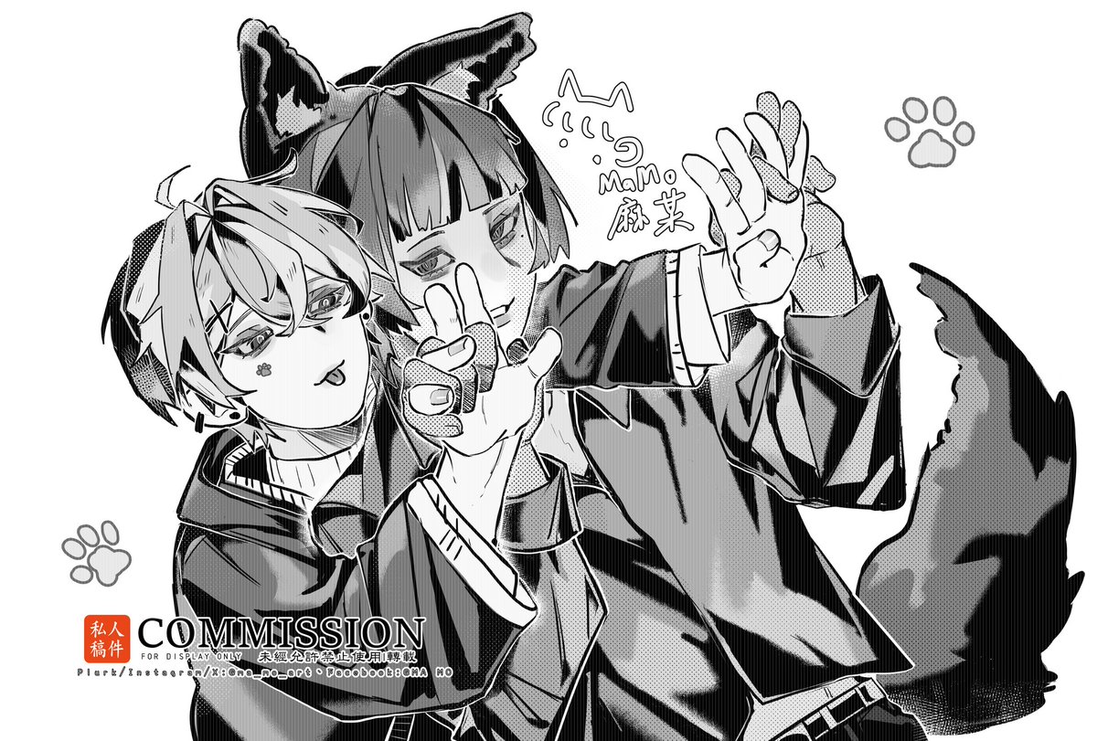 | 委託 commission |
（5/5）

#委託分享 #繪圖分享 #電繪