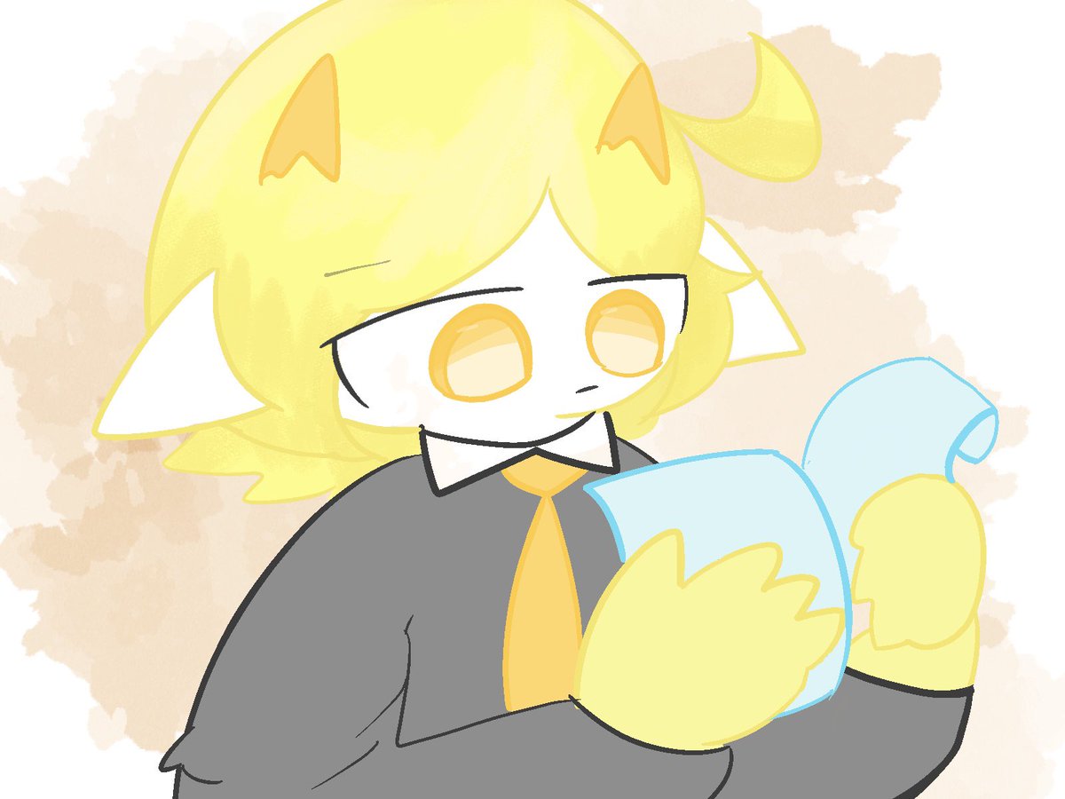 クリスタで描いたシロカネ！！
水彩の筆がおもしろい！