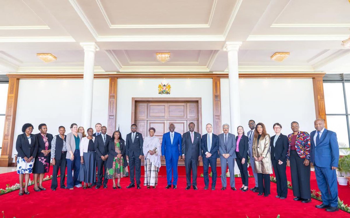 NorbettA's tweet photo. @AbabuNamwamba,a distinguished statesman and accomplished diplomat, joined H.E. President @WilliamsRuto at State House, Nairobi,for the New Year Diplomatic Briefing with Ambassadors,High Commissioners,and Heads of International Institutions accredited to Kenya.
#DiplomacyInAction https://t.co/cO1HSNAQTj