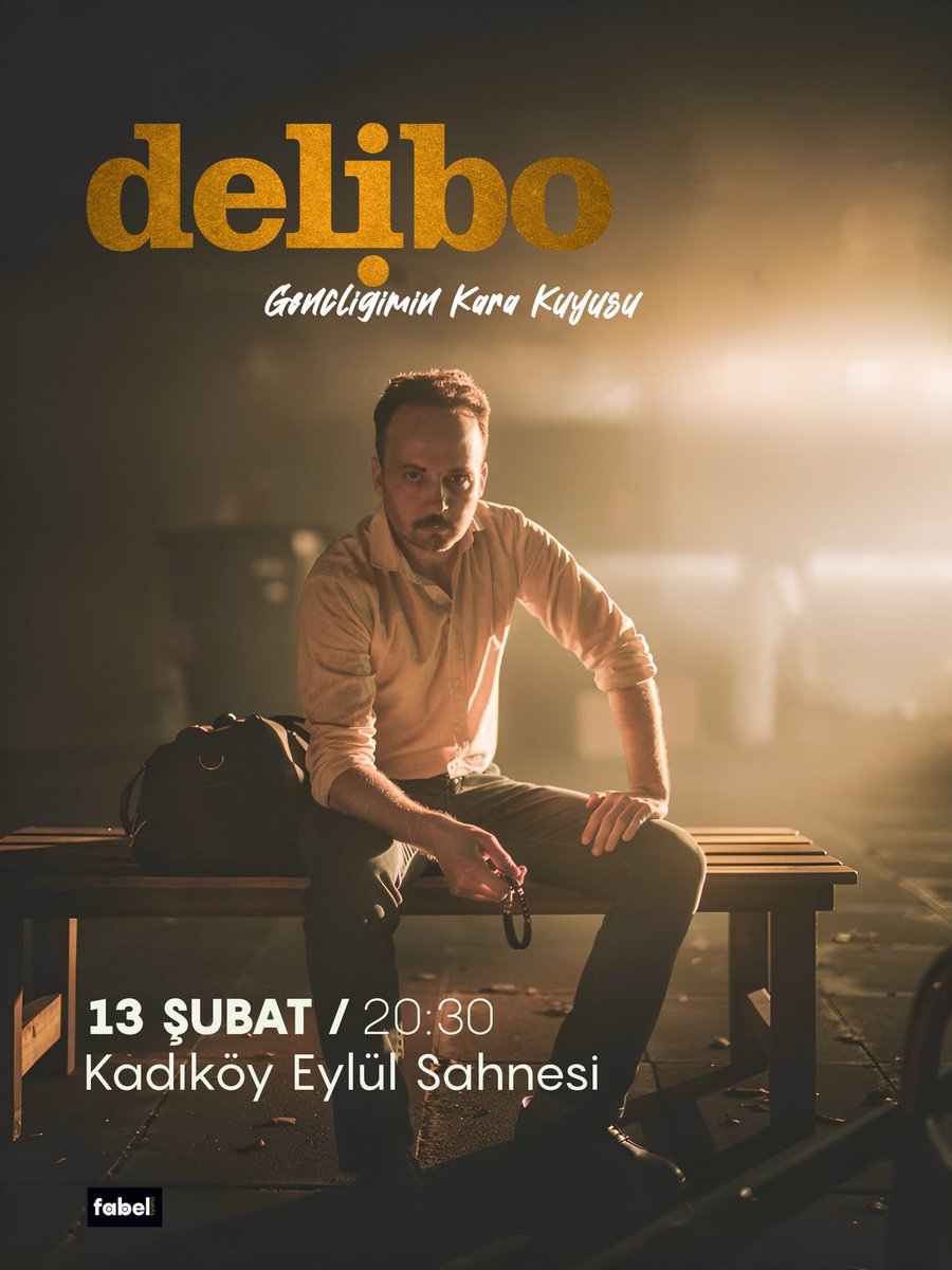 İzmir’den başlayan bir arayış hikayesi #DeliboGençliğiminKaraKuyusu ile 13 Şubat Cuma 20:30’da @eylulsahnesi’ndeyiz ✊

Biletler biletinial.com/tr-tr/tiyatro/… adresinde ve sahne gişesinde!