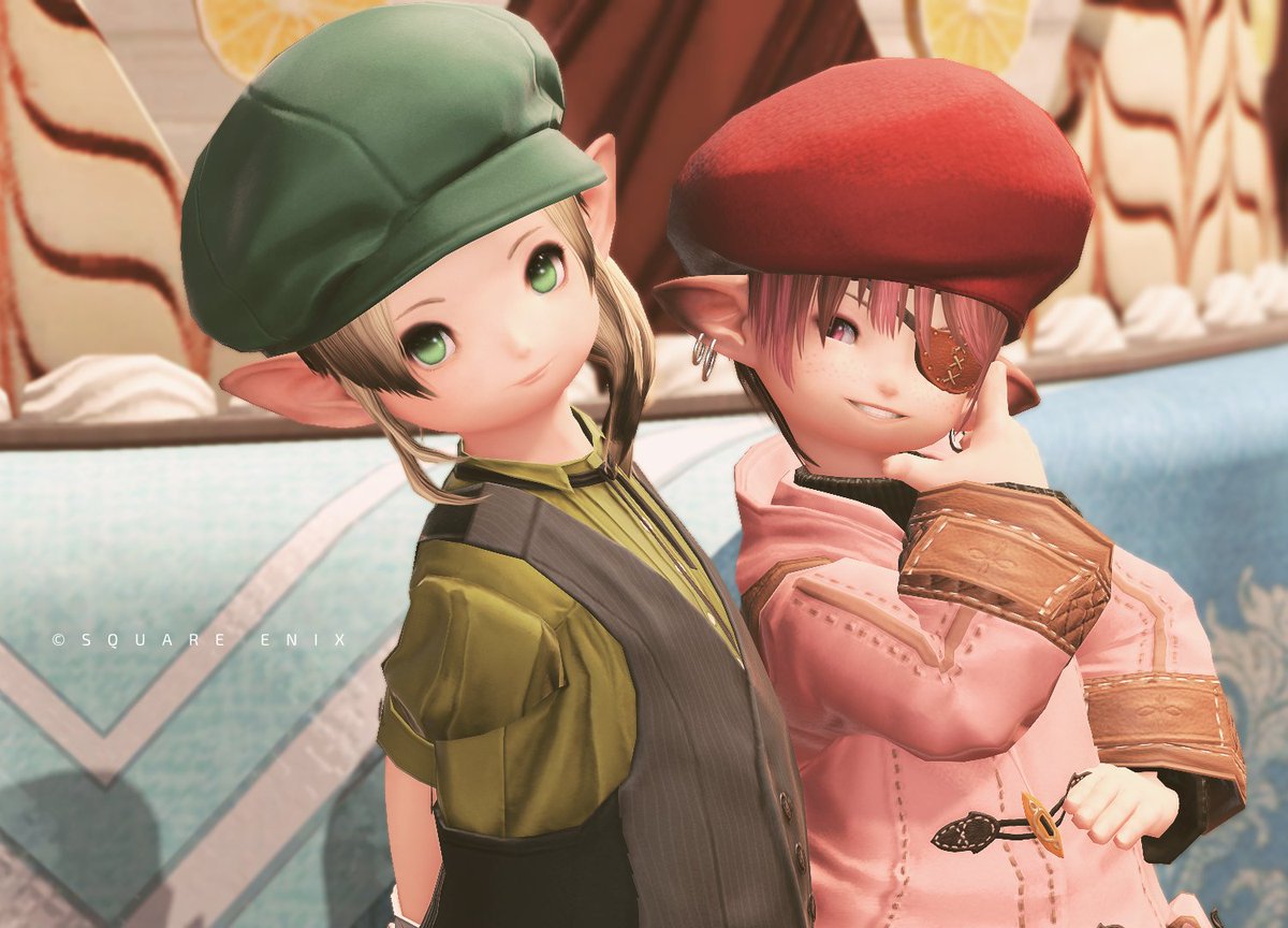 LeoUtsr_FF14's tweet photo. 我が家のサブ達もケーキ作り終了👏
ロイさんお付き合いありがとうございました！！
この日は褐色タレ目が素敵なオスッテ君と、綺麗なララフェルのお姉さんを連れてきてくれました🫶💕
いろんな子が見られて楽しかった～！！
#FF14SS #ヴァレンティオンデー2026 https://t.co/kMIy4ghRK3