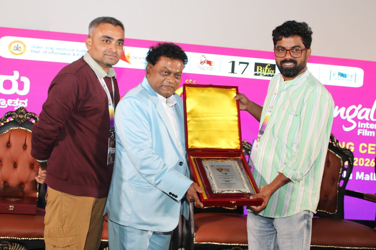 BIFFESBLR's tweet photo. Here are the award winners of the Indian Competition Section at the 17th BIFFes 2026.

Congratulations to all the filmmakers for their outstanding achievements.

#17thBIFFes #BIFFes2026 #FIAPF #WorldInBengaluru #FilmFestival #IndianCompetition #AwardWinners #IndianCinema https://t.co/YYb1NUdVZA