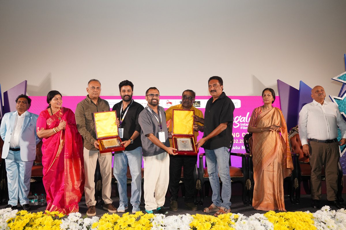 BIFFESBLR's tweet photo. Here are the award winners of the Indian Competition Section at the 17th BIFFes 2026.

Congratulations to all the filmmakers for their outstanding achievements.

#17thBIFFes #BIFFes2026 #FIAPF #WorldInBengaluru #FilmFestival #IndianCompetition #AwardWinners #IndianCinema https://t.co/JFSuECLDp3