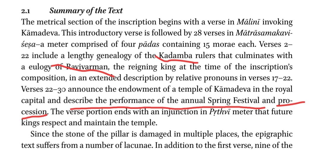 KalingaArya's tweet photo. Is it?
Was Rajasthan in Punjab then and Chauhan rulers celebrated that?

When Kadamba inscription mentions about it in 5-6th century in Karnataka was that included in Punjab or when Kalidasa mentioned that in Meghaduta he was speaking about Punjab? https://t.co/tY1dCpHwUk