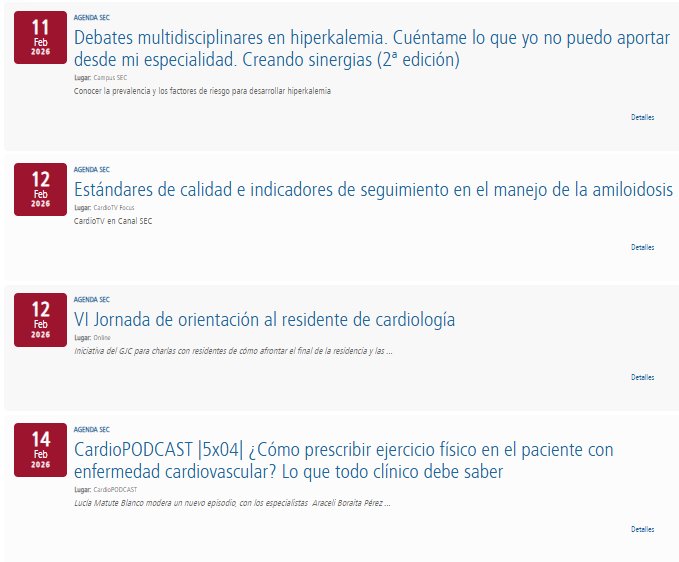 Soc Esp Cardiología tweet media