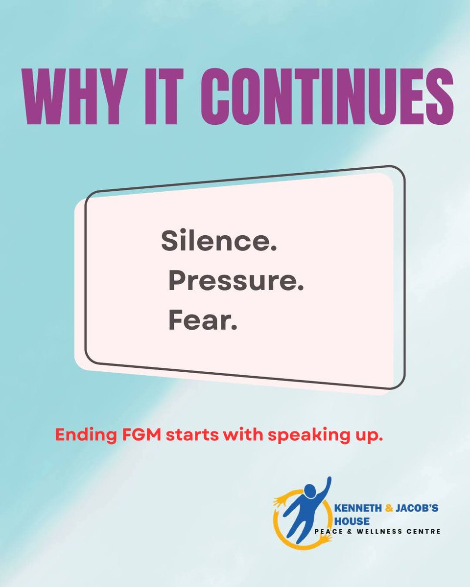 KennethJacobsH1's tweet photo. Together, we can create a world where zero tolerance truly means zero harm.

#EndFGM #ZeroTolerance #ProtectGirls #HumanRights 
#UnmaskingQueerHomelessness https://t.co/CKzB9uAnk3