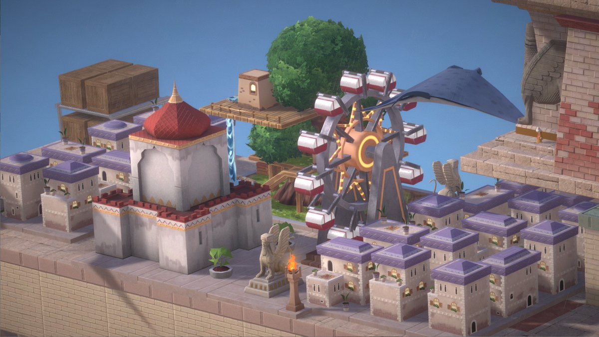 STARIO_HavenTow's tweet photo. Our v0.3 Lights in Clouds is officially live!
A massive Towertizen animation overhaul, new logistics with the Airship Port, and a richer atmosphere across the tower... 

#STARIOHavenTower #indiegame #indiedev #citybuilder #buildinggame

Let’s take a look at the v0.3 vibe! 👇 https://t.co/s8NMRGvq58