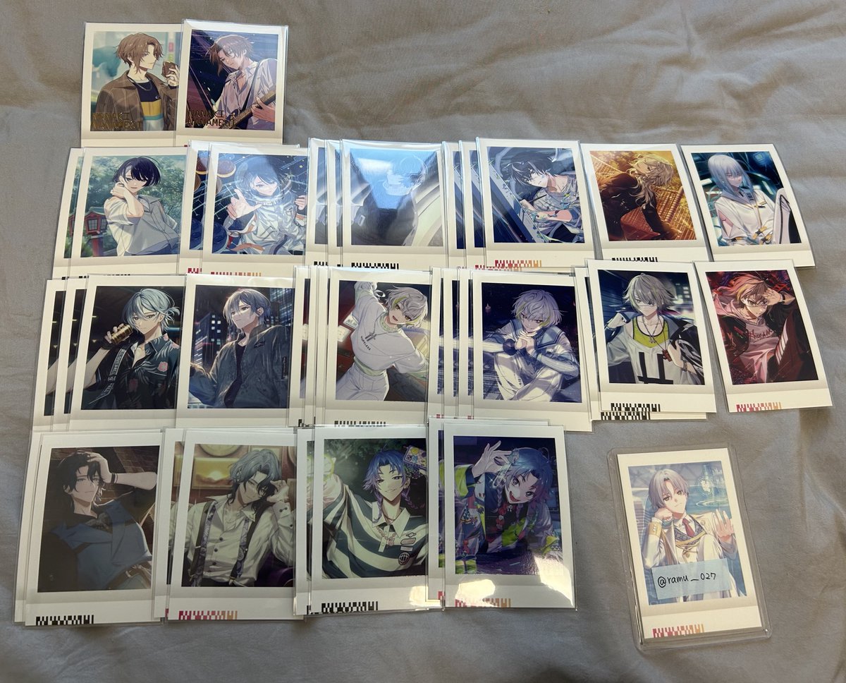 ramu__027's tweet photo. エイトリ ぱしゃこれ vol.1,2 交換

【譲】画像のもの

【求】可不可(1前後>2前>>2後),凪(2前>2後),雪風(1後>2後)

︎︎⟡初回様プロカ必読
︎︎⟡箔⇔箔のみ
︎︎⟡可不可含む方優先

お気軽にお声掛けください！ https://t.co/LbG0pswsxx