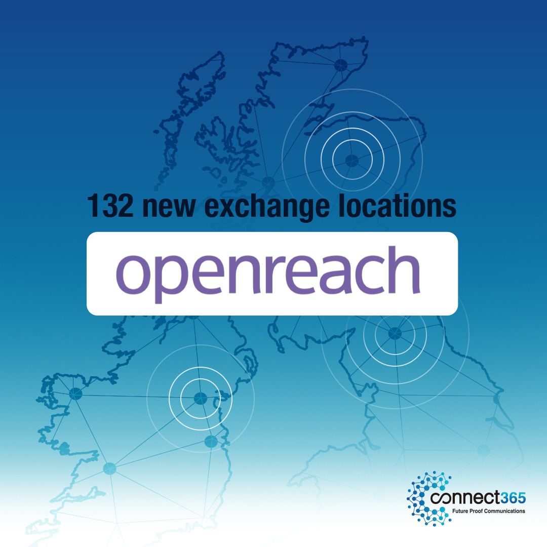 Connect365Comms's tweet photo. 🚨 Openreach has announced a further 132 exchange locations entering stop sell, impacting around 1.23 million premises in the UK.

A nationwide programme to retire traditional copper-based phone &amp; broadband services and accelerate the move to full fibre, digital connectivity. https://t.co/0gKObulgR8