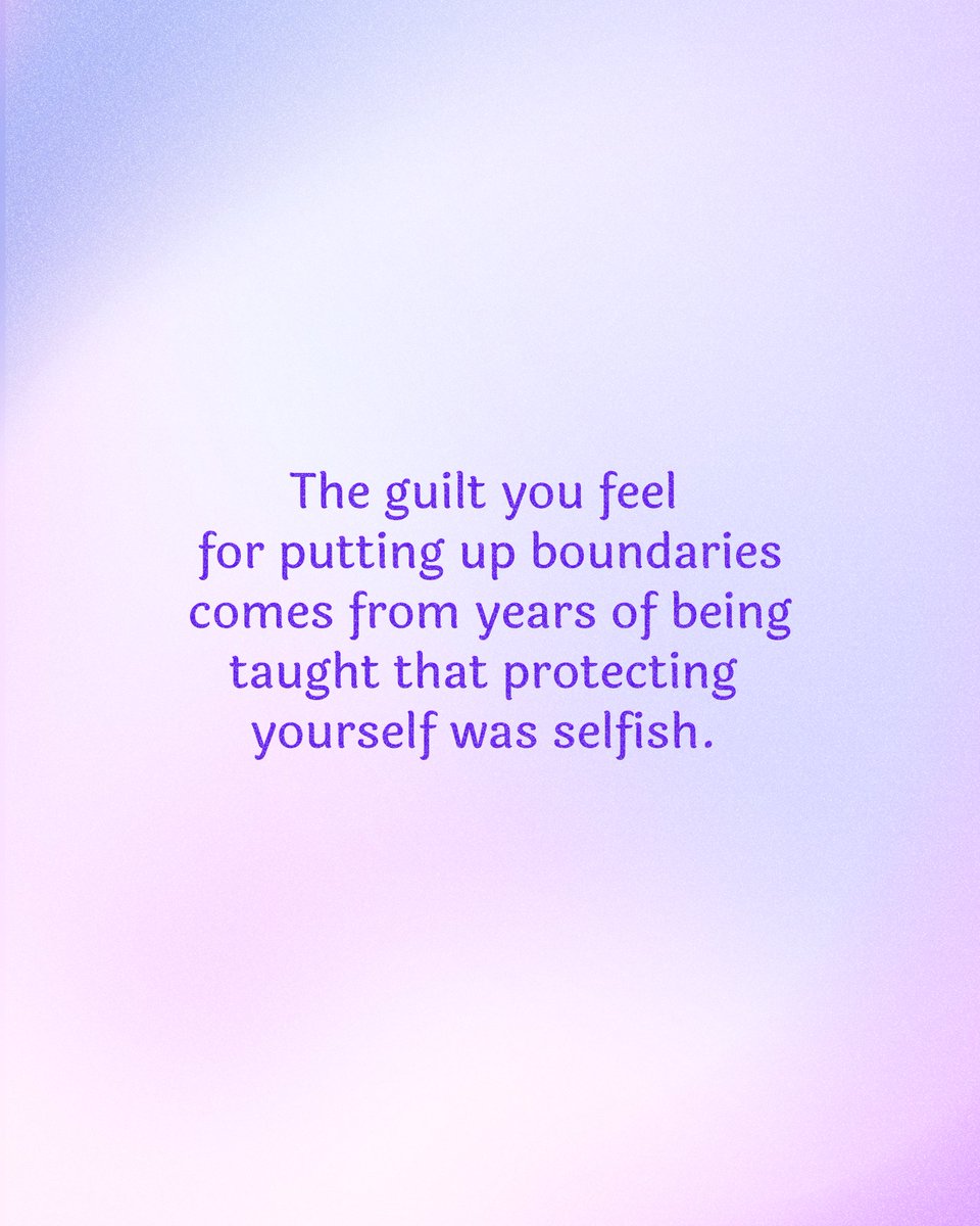 If you were raised around guilt, you probably learned that saying no was “mean.” You learned to over-explain, overcompensate and keep the peace. That guilty feeling for saying “no” doesn’t mean you’re doing something selfish or wrong. It often means you’re doing something new.