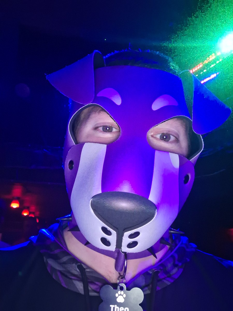 Puppy was let out and went to <a href="/OutInKink/">Out in Kink</a> this weekend!
It was so good, like always! Puppy got to drink, dance and other things heheh 💜💜💜

#gaypup #gaypuppy #pupplay #puppyplay #humanpup #irishpup #purplepup #purplepuppy #kinknight