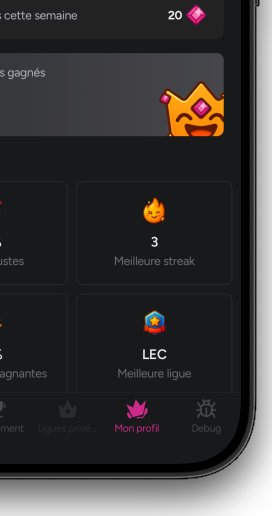ImJustLucas_'s tweet photo. #BuildInPublic - @Predi_GG 

Hé oui on y travaille toujours. Le fait de start un CDI m'a remis dans le mood. J'ai envie de grind comme jamais en ce moment

Ce week end j'ai rendu accessibles les rankings de chaque ligue, le tout administrable depuis le BO

La release arrive 👀 https://t.co/Gmyx7EPRdb