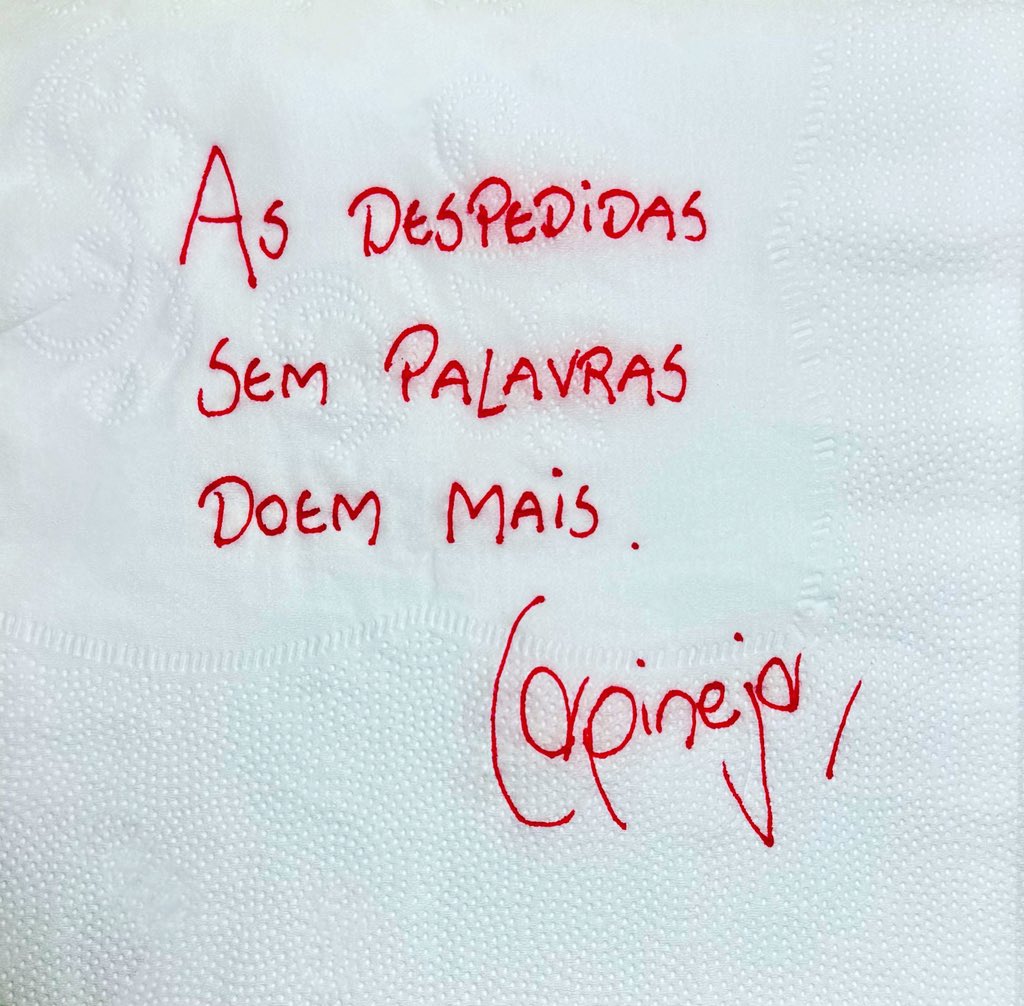 CARPINEJAR's tweet photo. Você fica pensando em tudo que poderia ter dito. https://t.co/wMDDOoUVnS