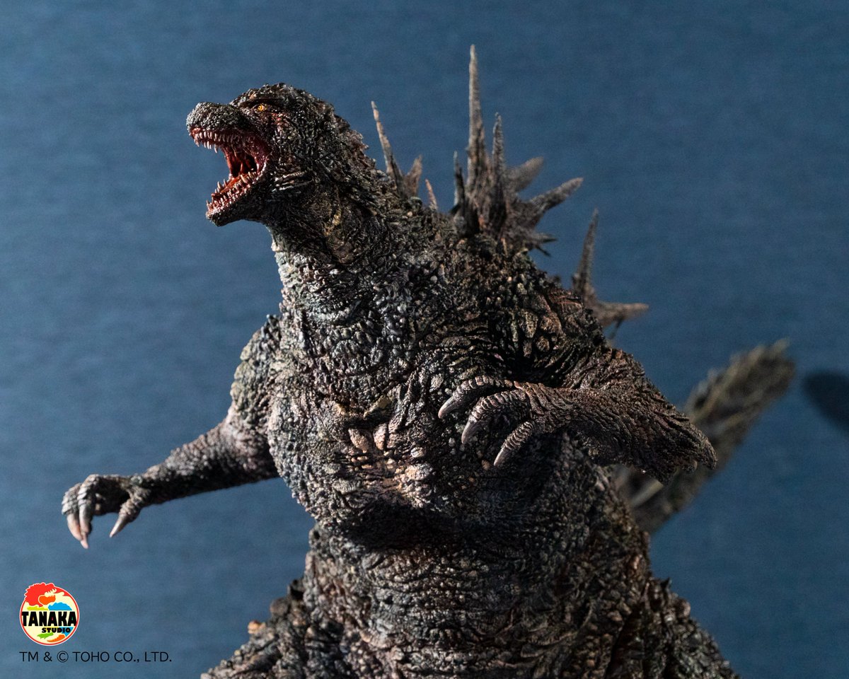 タナカSTUDIO新作の予約受付開始しました！ 「ゴジラ2023咆哮」 3D