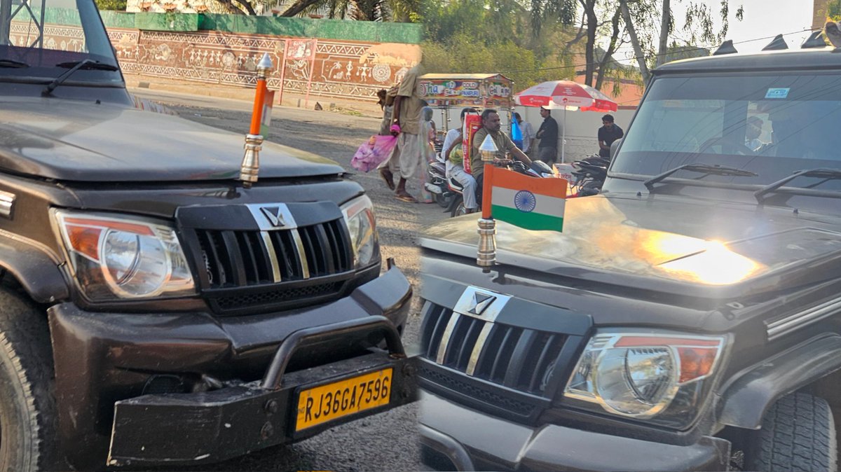 बाड़मेर में घूम रही इस गाड़ी में माननीय है या महामहिम..? <a href="/Barmer_Police/">Barmer Police</a> <a href="/RajPoliceHelp/">Rajasthan Police HelpDesk</a>