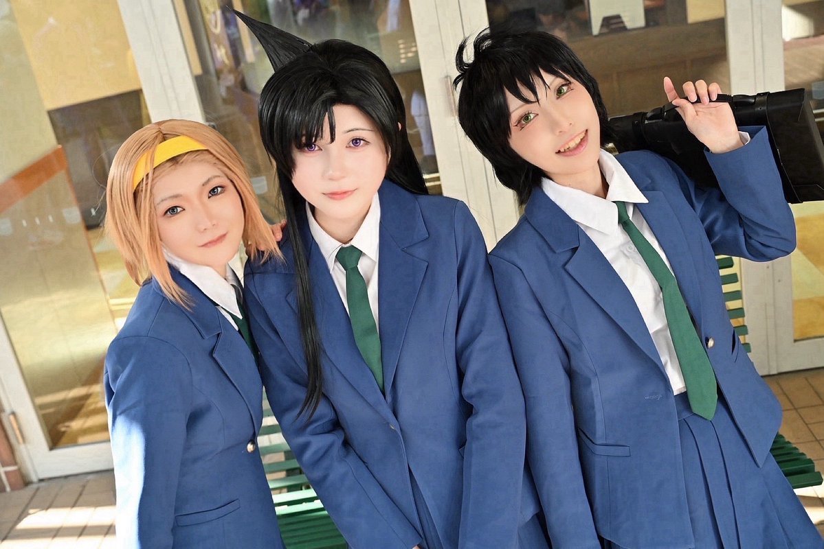 Cosplay DC

JK組

毛利蘭 じゅあん
鈴木園子 <a href="/hako_cos/">秋箱 @岡ｲｵ</a> 
世良真純 <a href="/5u_3sUiii/">琥優(こう)</a> 

📸<a href="/KAKOJUNCH/">かこじゅん</a> 様

 #コスログ 
 #コスフェス倉敷