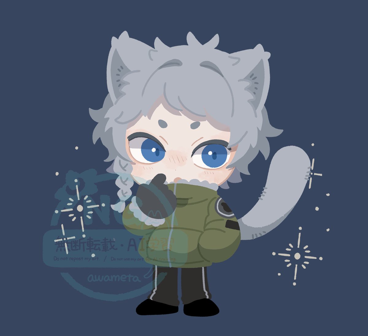 狼君🐺
#oc　#illustraion