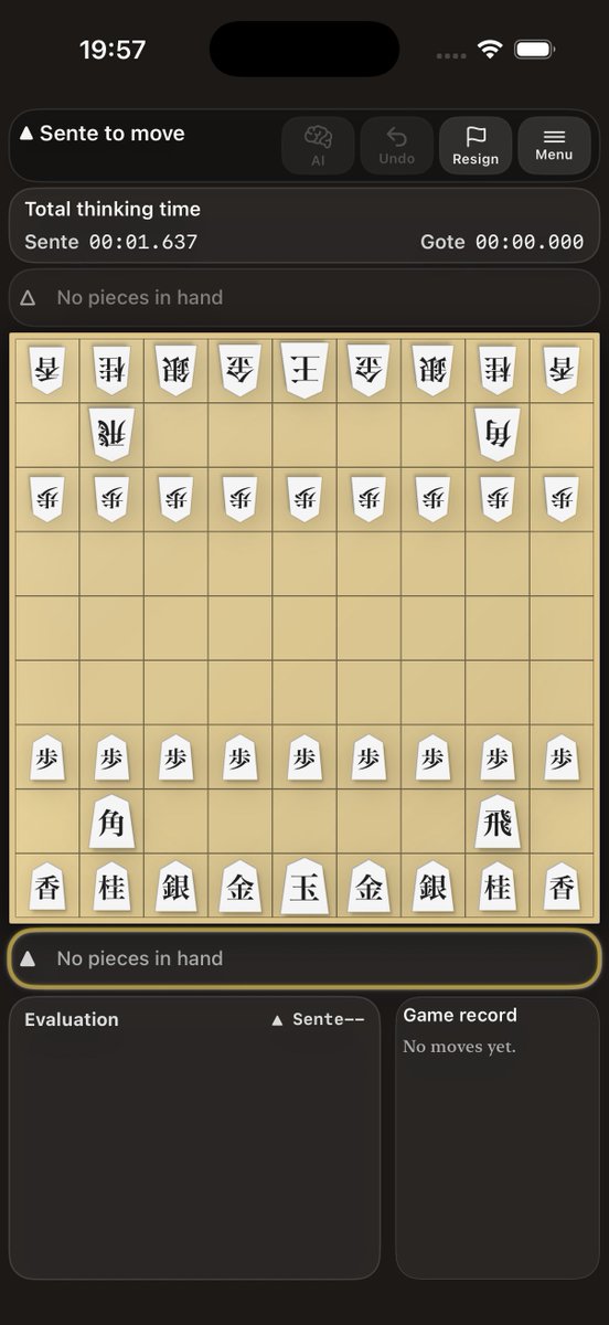 whistext's tweet photo. You can also customize the board and piece designs to your liking.

Even as a free, ad-supported app, it offers a professional and personalized Shogi experience.

Customizable UI

Professional Designs

100% Free

#Shogi #BoardGames #ShogiLabLite https://t.co/MlMgliS0Aw