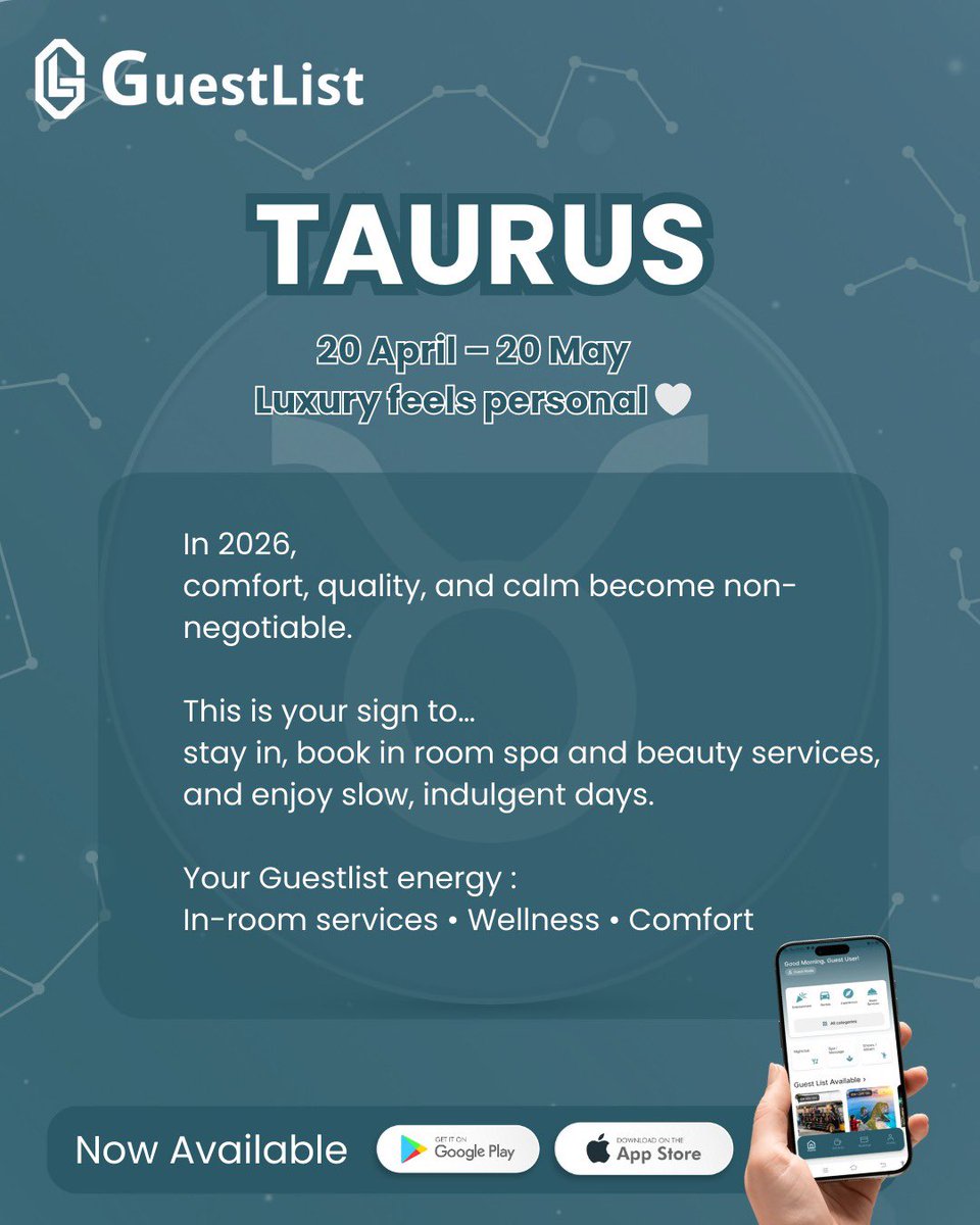 guestlistid's tweet photo. Your 2026 plans are written in the stars ✨

✨ 𝐆𝐔𝐄𝐒𝐓𝐋𝐈𝐒𝐓
Your Lifestyle &amp; Experience Guide in Bali
📲 Download on iOS &amp; Play Store
📞 +62 851 2358 0656
📧 info@guestlist.id

🌐 https://t.co/73oL835yQC

#GuestlistBali #BaliLifestyle #BaliNightlife #BaliExperiences https://t.co/WTvxe2wC7l