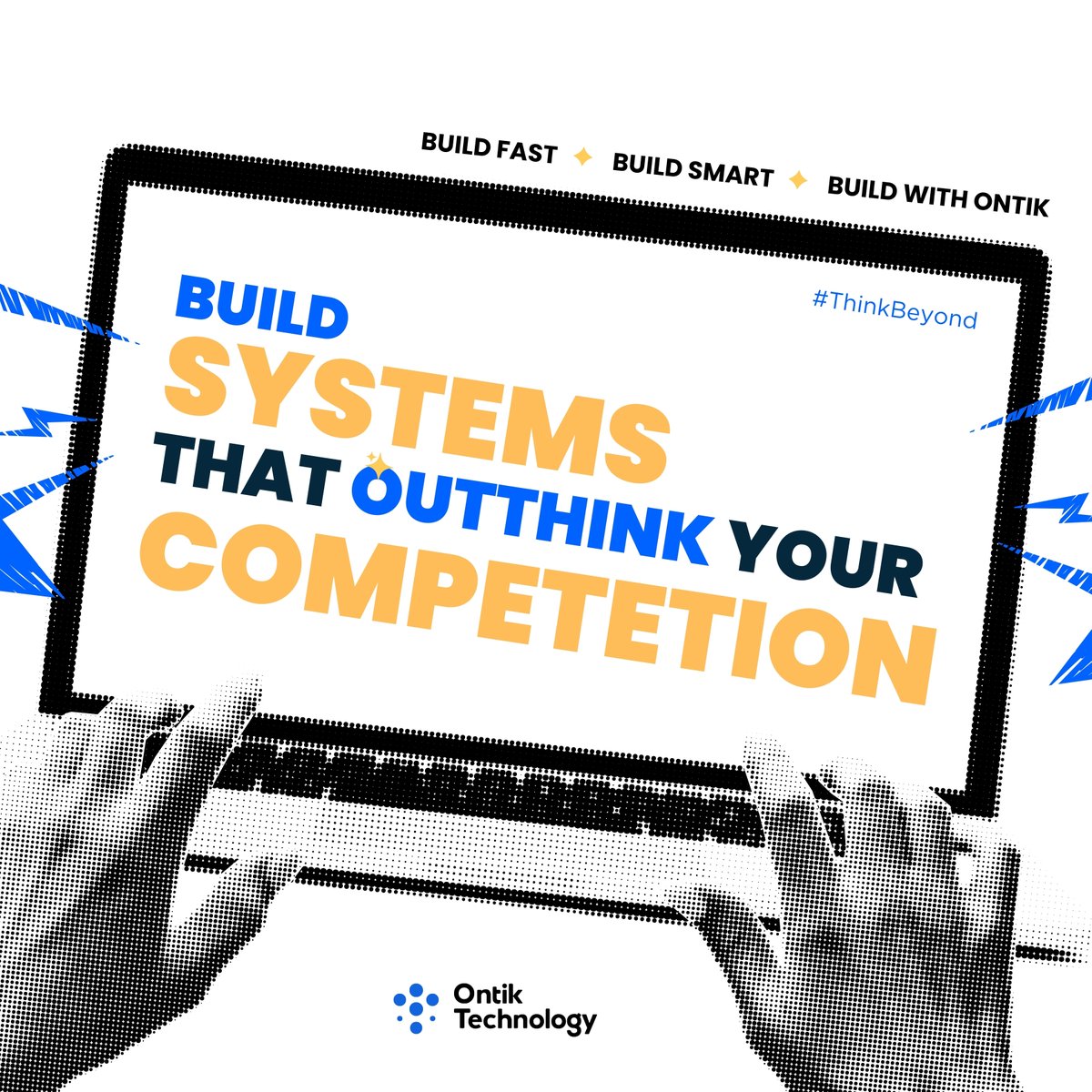 OntikTech's tweet photo. 𝐂𝐨𝐦𝐩𝐞𝐭𝐢𝐭𝐢𝐨𝐧 𝐢𝐬 𝐧𝐨 𝐥𝐨𝐧𝐠𝐞𝐫 𝐚𝐛𝐨𝐮𝐭 𝐟𝐚𝐬𝐭𝐞𝐫 𝐫𝐞𝐚𝐜𝐭𝐢𝐨𝐧. 𝐈𝐭 𝐢𝐬 𝐚𝐛𝐨𝐮𝐭 𝐛𝐮𝐢𝐥𝐝𝐢𝐧𝐠 𝐬𝐲𝐬𝐭𝐞𝐦𝐬 𝐭𝐡𝐚𝐭 𝐜𝐚𝐧 𝐩𝐫𝐞𝐝𝐢𝐜𝐭 𝐚𝐧𝐝 𝐚𝐝𝐚𝐩𝐭.

BUILD FAST. BUILD SMART. BUILD WITH ONTIK. https://t.co/B09Nflcnz5