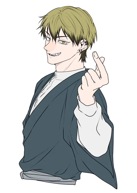 指ハートなおや