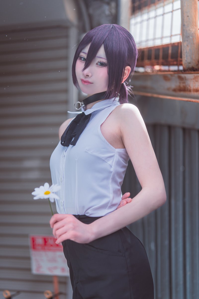 ⚠︎コスプレ⚠︎ チェンソーマン/レゼ photo:@niko7116 #極寒