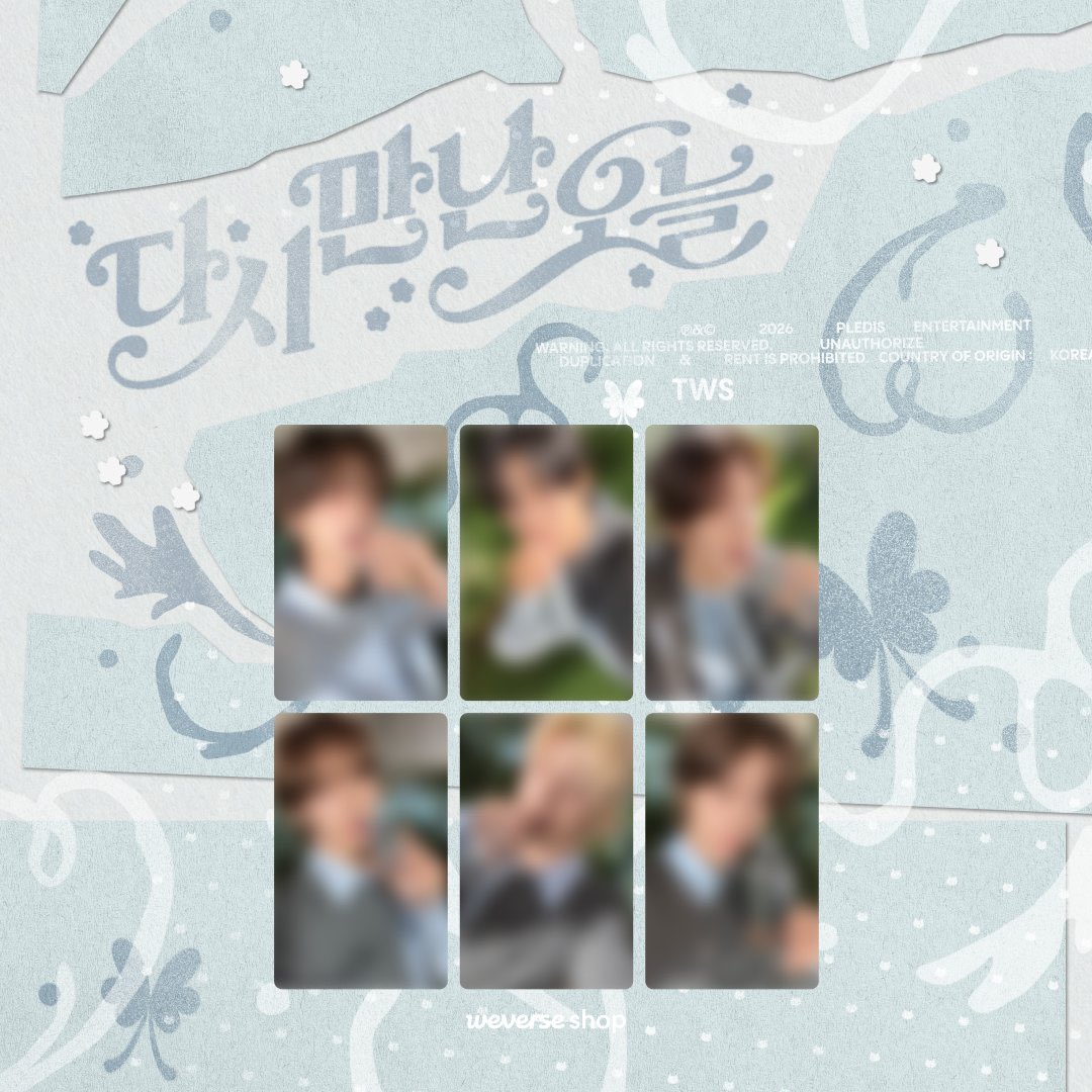 TWS Nice to see you again ⭐️プレビュー公開 ✔️WEVERSE サイン会