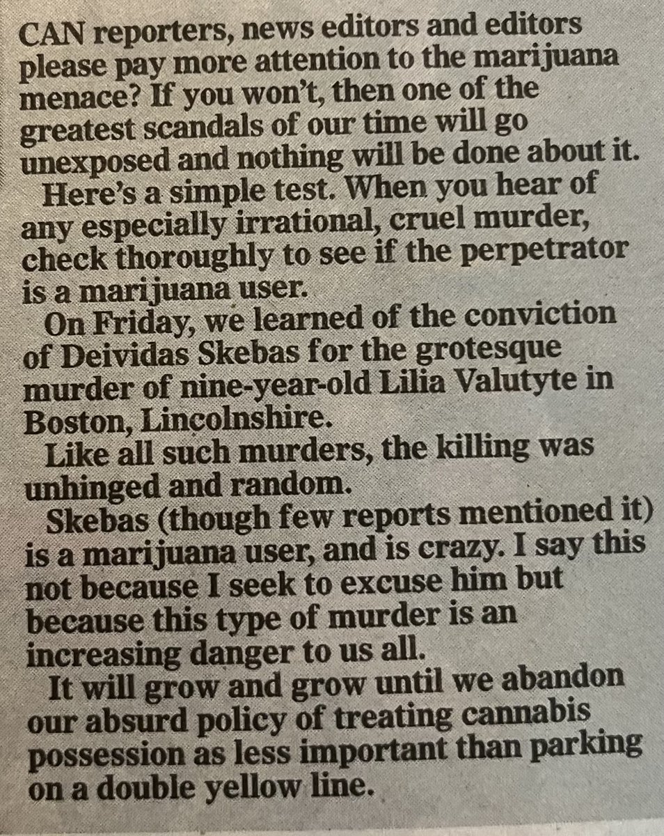 My urgent plea, in my latest MoS column, to everyone in my trade. Heed it, and you could help save lives. Ignore it, and ..,