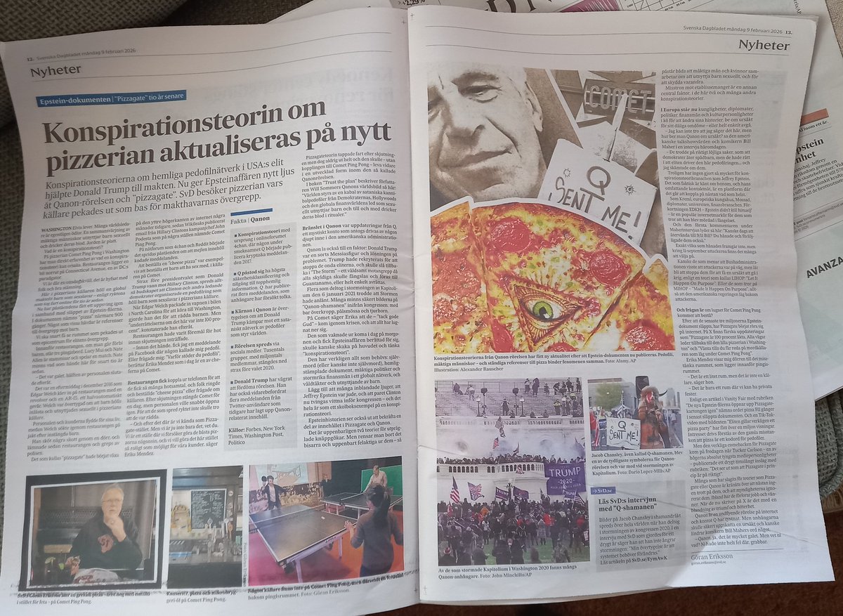 sjunnedotcom's tweet image. #Pizzagate #Qanon var i stil med #EpsteinFiles2026