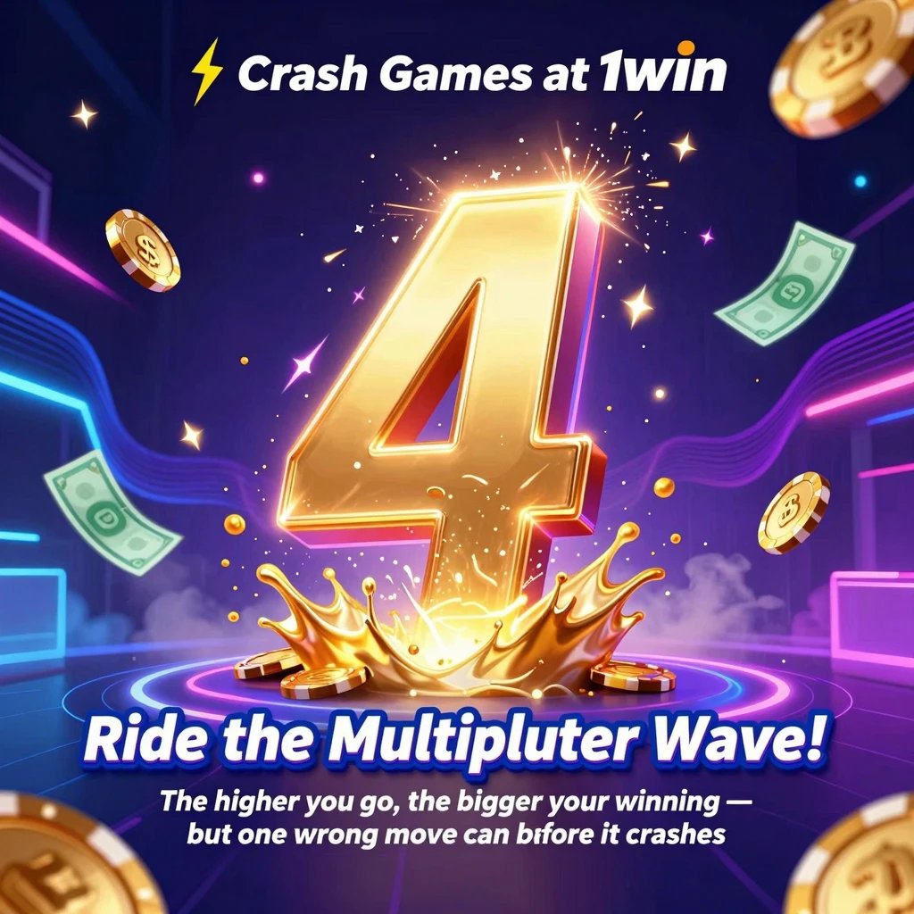 JackpotTime01's tweet image. 💥 Crash Games at 1WIN – cash out before it crashes! 🎯
💡 Multiplier game, timing is key, early cash-out strategy wins!
 is.gd/Your_lucky 👉 Play &amp;amp; win today! Play Crash Games today and test your luck against the multiplier!
#CrashGames #1WIN #FastGames #BigWins
