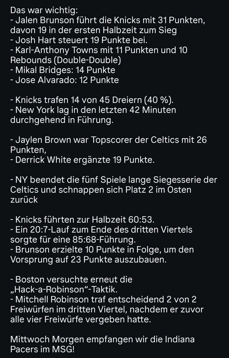 Knicks Nation Germany tweet media